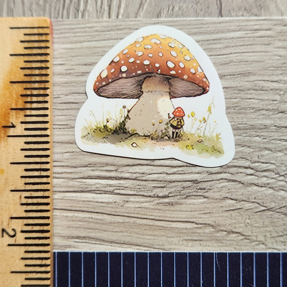 10/$10 Stickers Mushrooms Nature Fungi